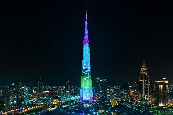 Tòa nhà Burj Khalifa ở Dubai